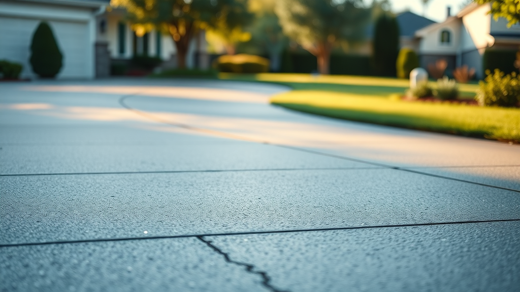 Should You Fix a Crack or Redo the Whole Driveway?